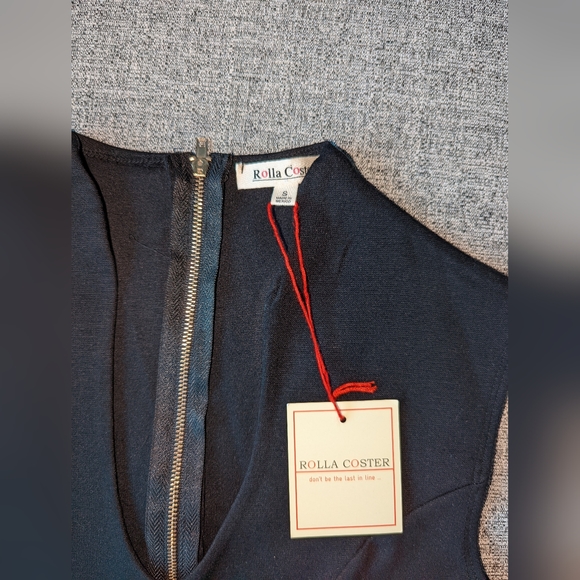 NEW NWT Rolla Coster Black Dress - Picture 7 of 11